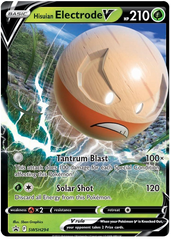 Hisuian Electrode V (SWSH294) (Jumbo Card) [Sword & Shield: Black Star Promos] | Event Horizon Hobbies CA