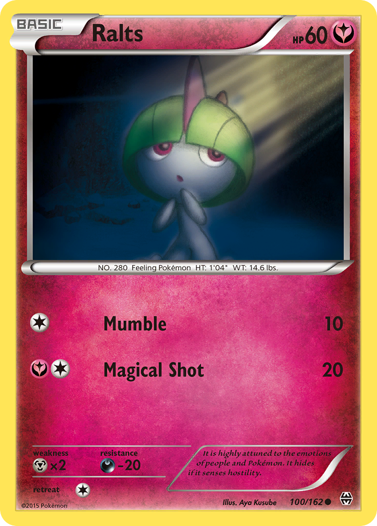 Ralts (100/162) [XY: BREAKthrough] | Event Horizon Hobbies CA