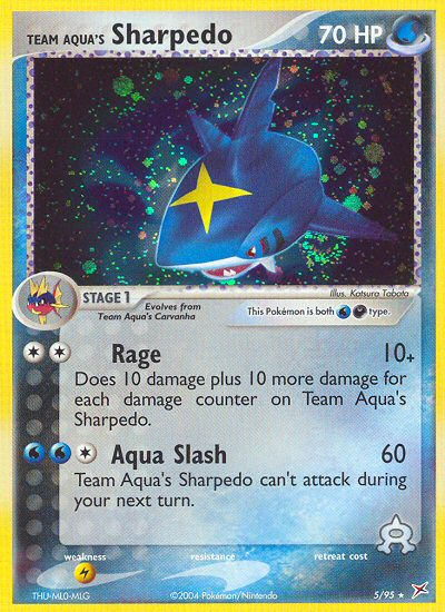 Team Aqua's Sharpedo (5/95) [EX: Team Magma vs Team Aqua] | Event Horizon Hobbies CA