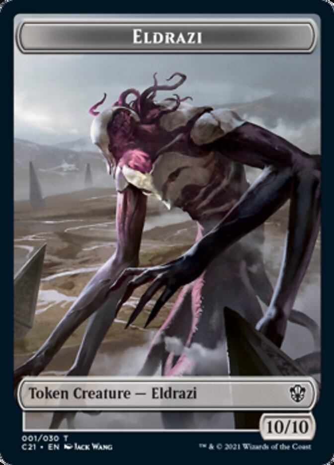 Eldrazi // Champion of Wits Token [Commander 2021 Tokens] | Event Horizon Hobbies CA