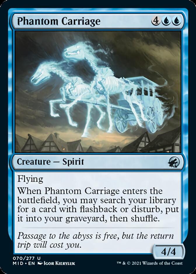 Phantom Carriage [Innistrad: Midnight Hunt] | Event Horizon Hobbies CA