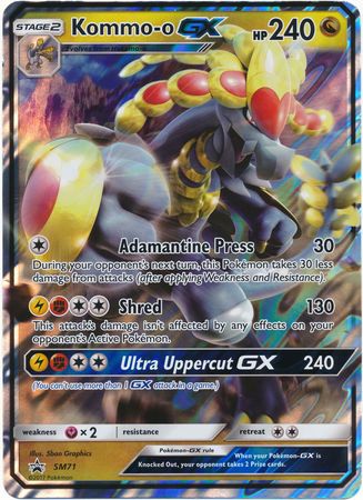 Kommo-o GX (SM71) (Jumbo Card) [Sun & Moon: Black Star Promos] | Event Horizon Hobbies CA