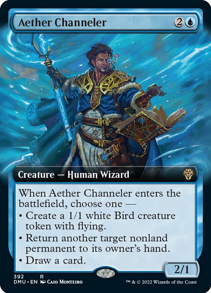 Aether Channeler (Extended Art) [Dominaria United] | Event Horizon Hobbies CA