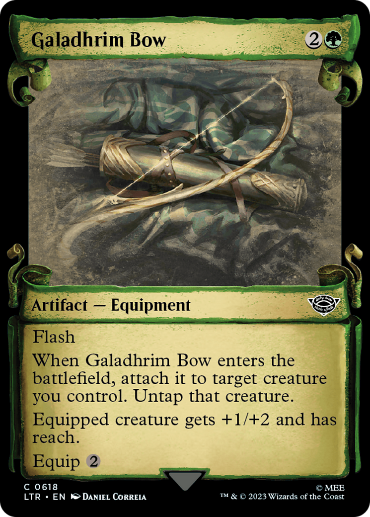 Galadhrim Bow [The Lord of the Rings: Tales of Middle-Earth Showcase Scrolls] | Event Horizon Hobbies CA