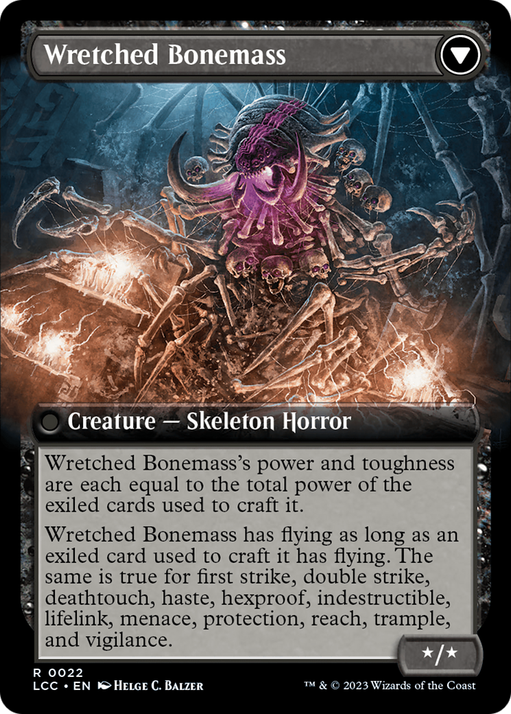 Altar of the Wretched // Wretched Bonemass (Extended Art) [The Lost Caverns of Ixalan Commander] | Event Horizon Hobbies CA