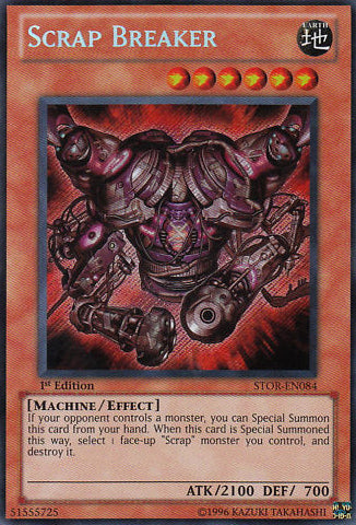 Scrap Breaker [STOR-EN084] Secret Rare | Event Horizon Hobbies CA