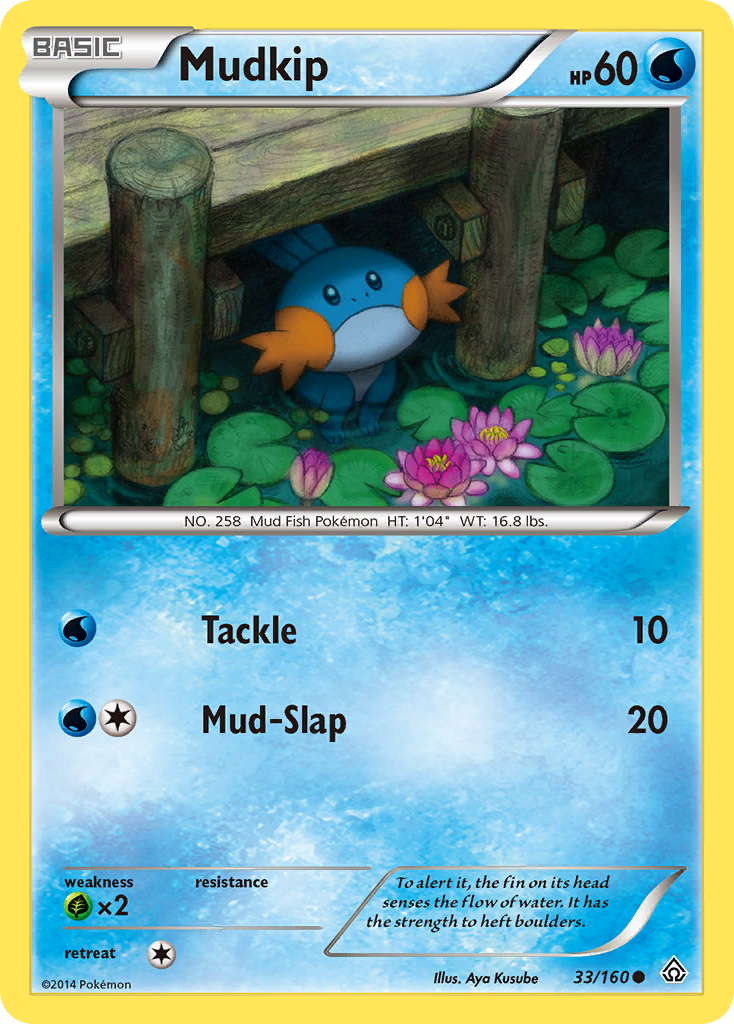 Mudkip (33/160) [XY: Primal Clash] | Event Horizon Hobbies CA