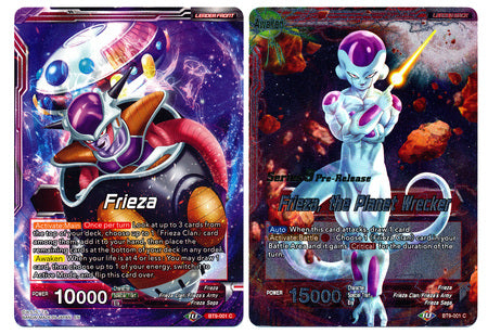 Frieza // Frieza, the Planet Wrecker (BT9-001) [Universal Onslaught Prerelease Promos] | Event Horizon Hobbies CA