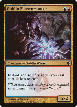 Goblin Electromancer [Duel Decks: Izzet vs. Golgari] | Event Horizon Hobbies CA