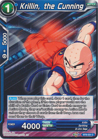 Krillin, the Cunning (BT8-031) [Malicious Machinations] | Event Horizon Hobbies CA