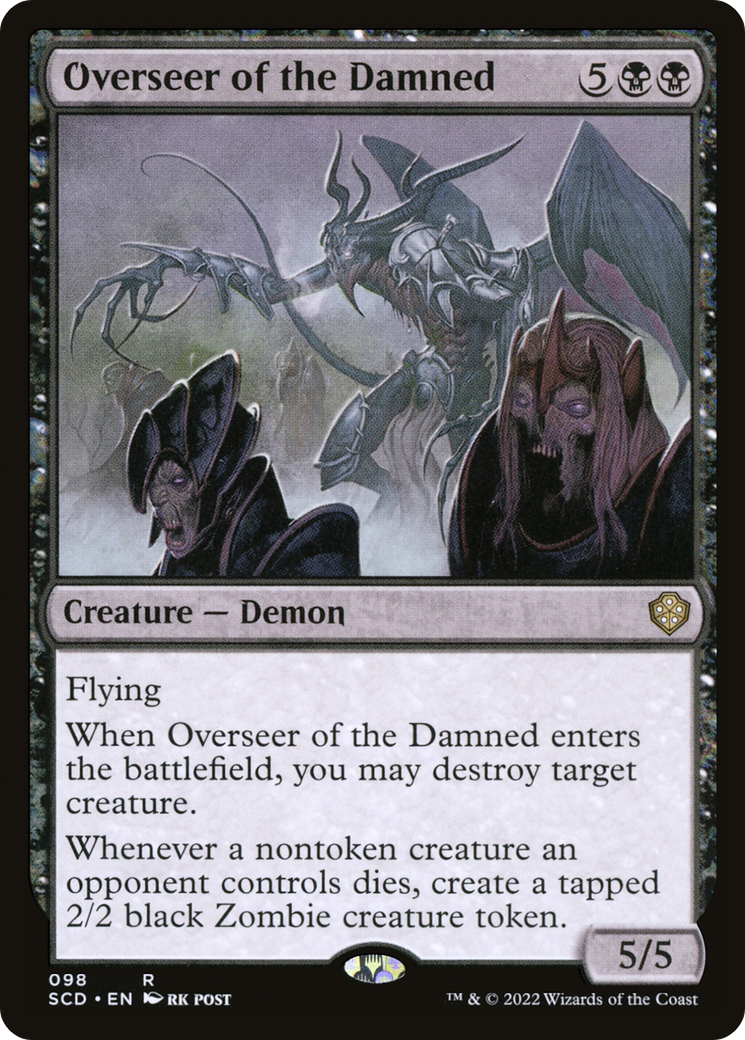 Overseer of the Damned [Starter Commander Decks] | Event Horizon Hobbies CA