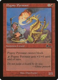 Pygmy Pyrosaur [Urza's Legacy]