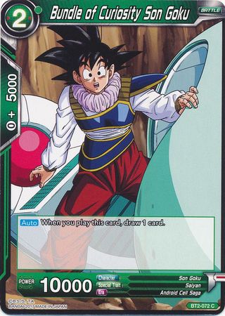 Bundle of Curiosity Son Goku (BT2-072) [Union Force] | Event Horizon Hobbies CA