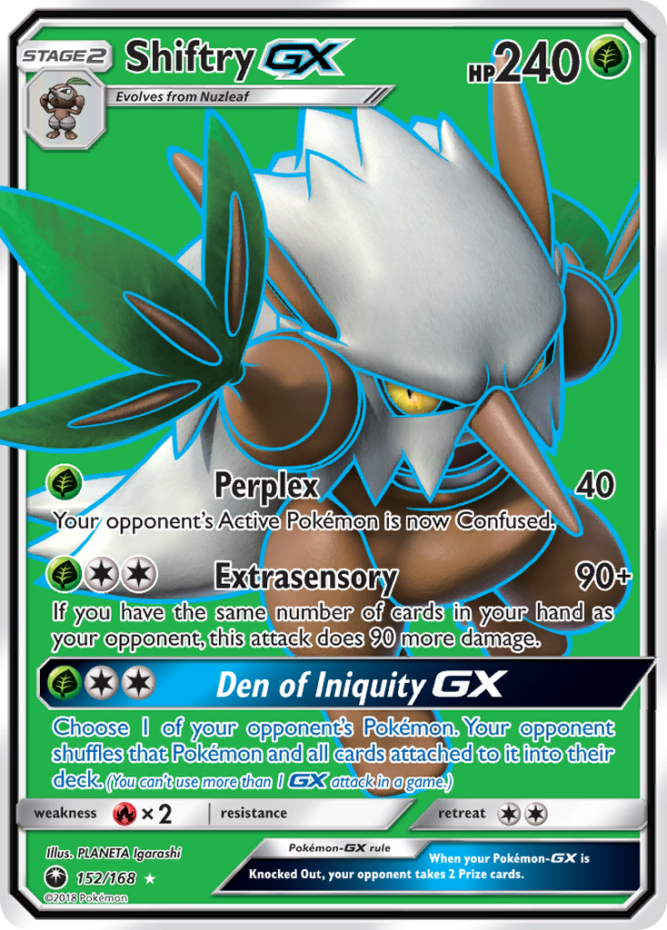 Shiftry GX (152/168) [Sun & Moon: Celestial Storm] | Event Horizon Hobbies CA