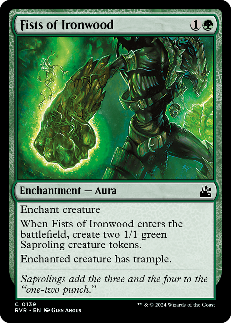 Fists of Ironwood [Ravnica Remastered] | Event Horizon Hobbies CA