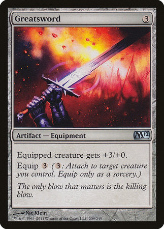 Greatsword [Magic 2012] | Event Horizon Hobbies CA