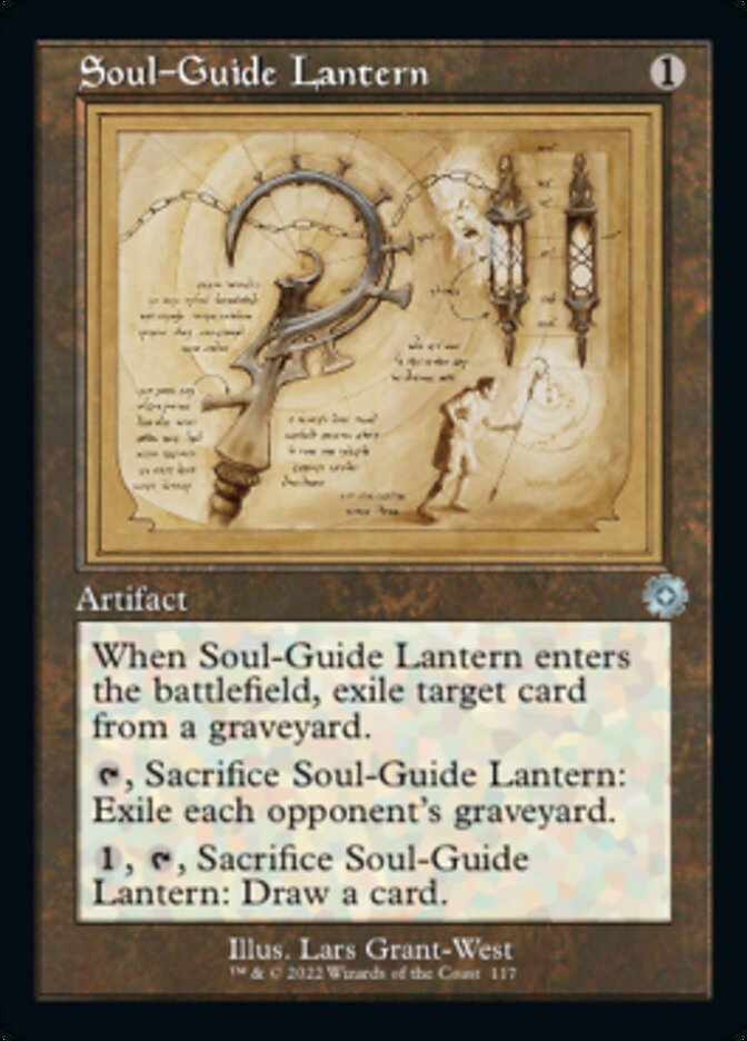 Soul-Guide Lantern (Retro Schematic) [The Brothers' War Retro Artifacts] | Event Horizon Hobbies CA