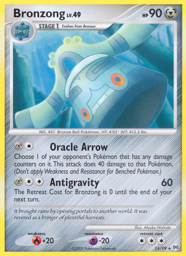 Bronzong (14/99) [Platinum: Arceus] | Event Horizon Hobbies CA