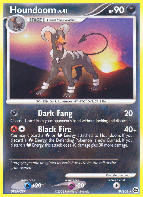 Houndoom (18/106) [Diamond & Pearl: Great Encounters] | Event Horizon Hobbies CA