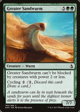 Greater Sandwurm [Amonkhet] | Event Horizon Hobbies CA