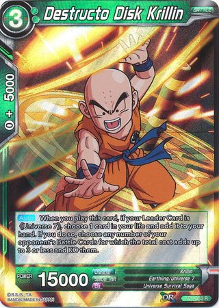 Destructo Disk Krillin (TB1-053) [The Tournament of Power] | Event Horizon Hobbies CA