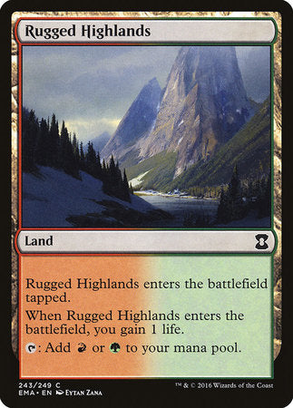 Rugged Highlands [Eternal Masters] | Event Horizon Hobbies CA