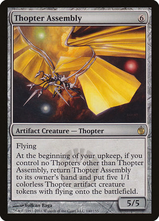 Thopter Assembly [Mirrodin Besieged] | Event Horizon Hobbies CA