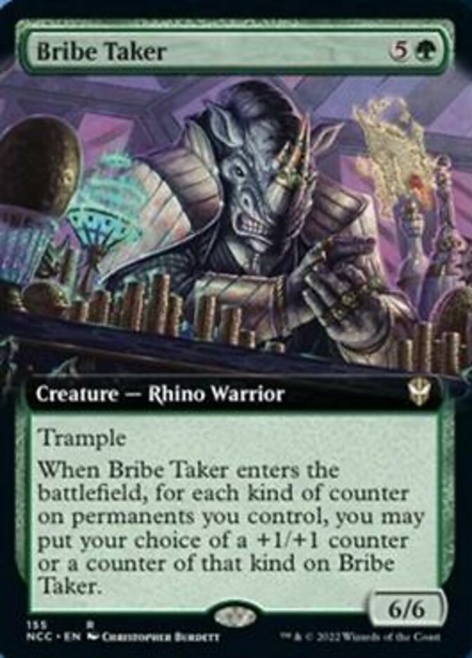 Bribe Taker (Extended Art) [Streets of New Capenna Commander] | Event Horizon Hobbies CA