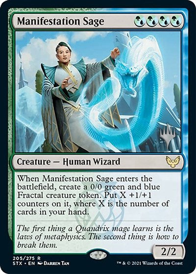 Manifestation Sage (Promo Pack) [Strixhaven: School of Mages Promos] | Event Horizon Hobbies CA