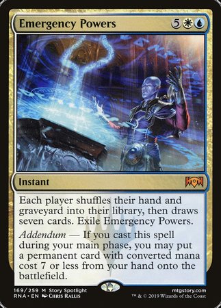 Emergency Powers [Ravnica Allegiance] | Event Horizon Hobbies CA