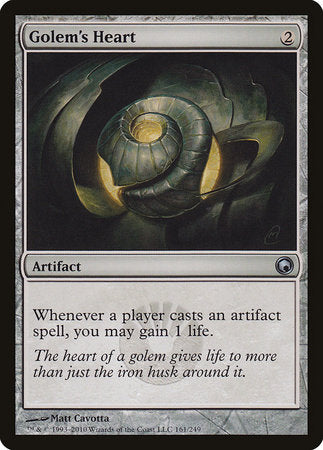 Golem's Heart [Scars of Mirrodin] | Event Horizon Hobbies CA