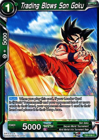 Trading Blows Son Goku (TB2-036) [World Martial Arts Tournament] | Event Horizon Hobbies CA