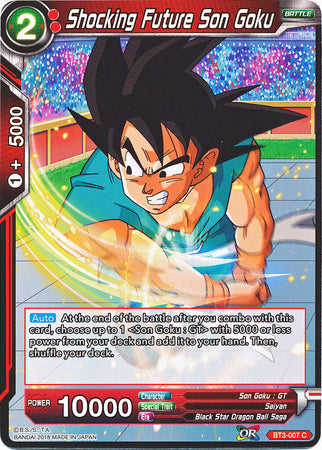 Shocking Future Son Goku (BT3-007) [Cross Worlds] | Event Horizon Hobbies CA