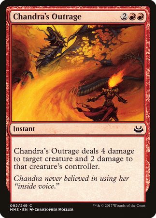 Chandra's Outrage [Modern Masters 2017] | Event Horizon Hobbies CA