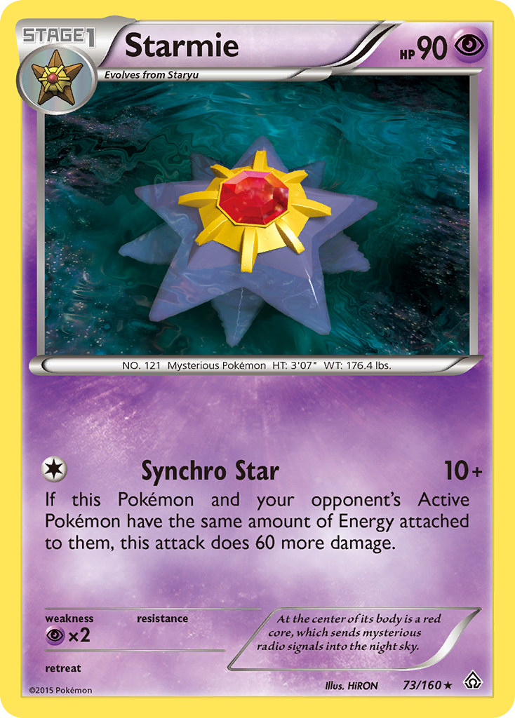 Starmie (73/160) [XY: Primal Clash] | Event Horizon Hobbies CA