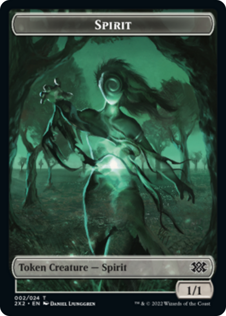 Egg // Spirit Double-sided Token [Double Masters 2022 Tokens] | Event Horizon Hobbies CA