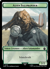 Alien Salamander // Alien Insect Double-Sided Token [Doctor Who Tokens] | Event Horizon Hobbies CA