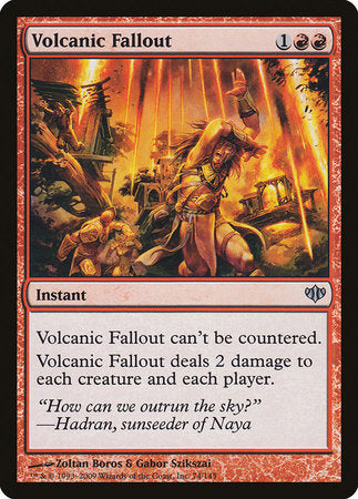 Volcanic Fallout [Conflux] | Event Horizon Hobbies CA