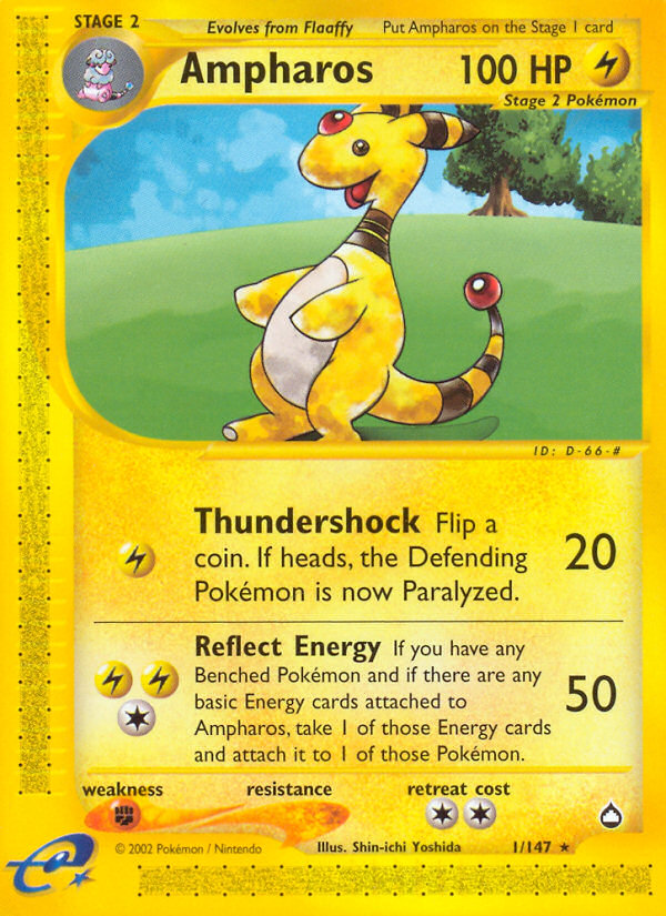 Ampharos (1/147) [Aquapolis] | Event Horizon Hobbies CA