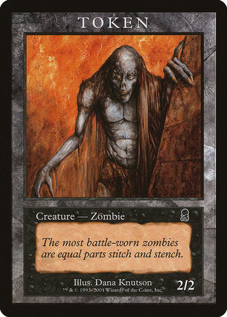 Zombie Token (Odyssey) [Magic Player Rewards 2002] | Event Horizon Hobbies CA