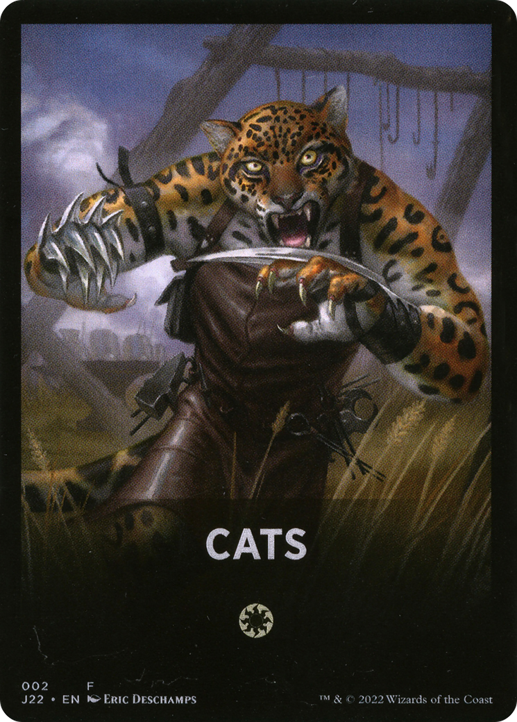 Cats Theme Card [Jumpstart 2022 Front Cards] | Event Horizon Hobbies CA