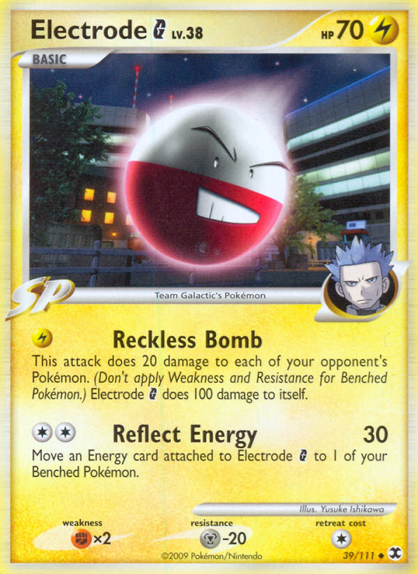 Electrode G (39/111) [Platinum: Rising Rivals] | Event Horizon Hobbies CA