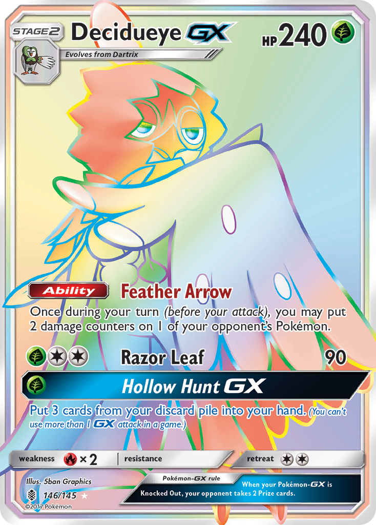 Decidueye GX (146/145) [Sun & Moon: Guardians Rising] | Event Horizon Hobbies CA