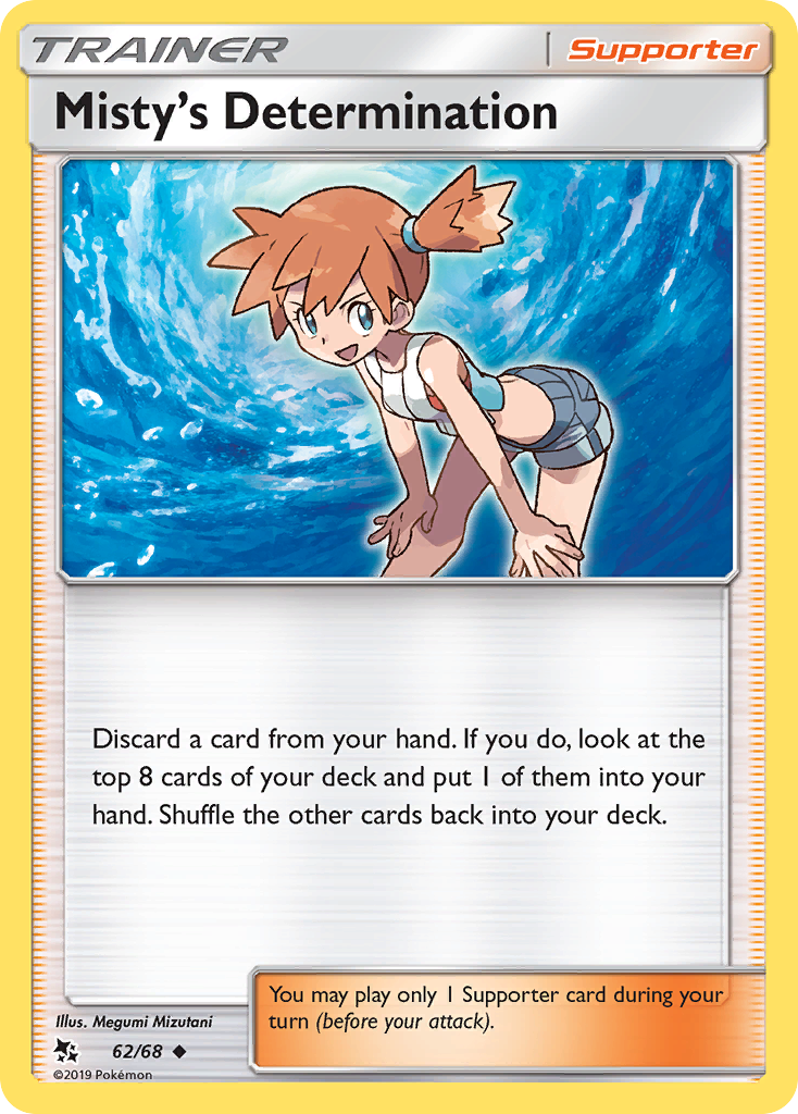 Misty's Determination (62/68) [Sun & Moon: Hidden Fates] | Event Horizon Hobbies CA