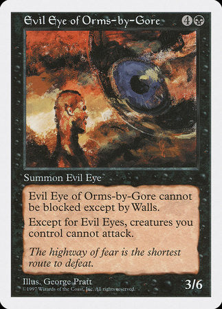 Evil Eye of Orms-by-Gore [Fifth Edition] | Event Horizon Hobbies CA