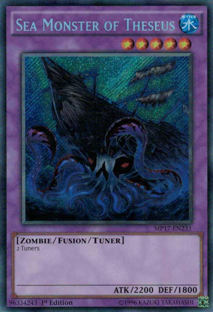 Sea Monster of Theseus [MP17-EN231] Secret Rare | Event Horizon Hobbies CA