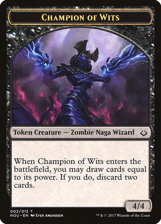 Champion of Wits Token [Hour of Devastation Tokens] | Event Horizon Hobbies CA