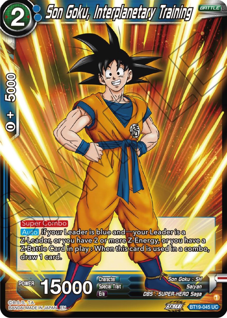 Son Goku, Interplanitary Training (BT19-045) [Fighter's Ambition] | Event Horizon Hobbies CA