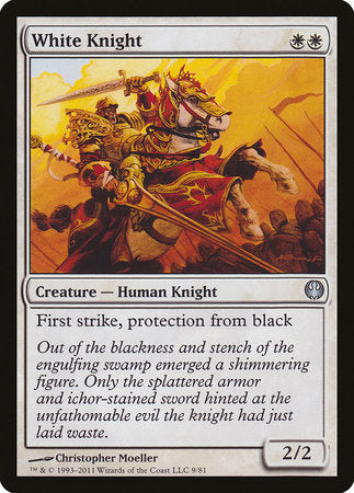 White Knight [Duel Decks: Knights vs. Dragons] | Event Horizon Hobbies CA