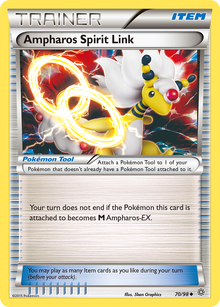 Ampharos Spirit Link (70/98) [XY: Ancient Origins] | Event Horizon Hobbies CA